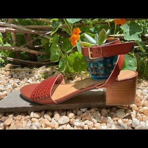 J. Crew Block Heeled Sandals